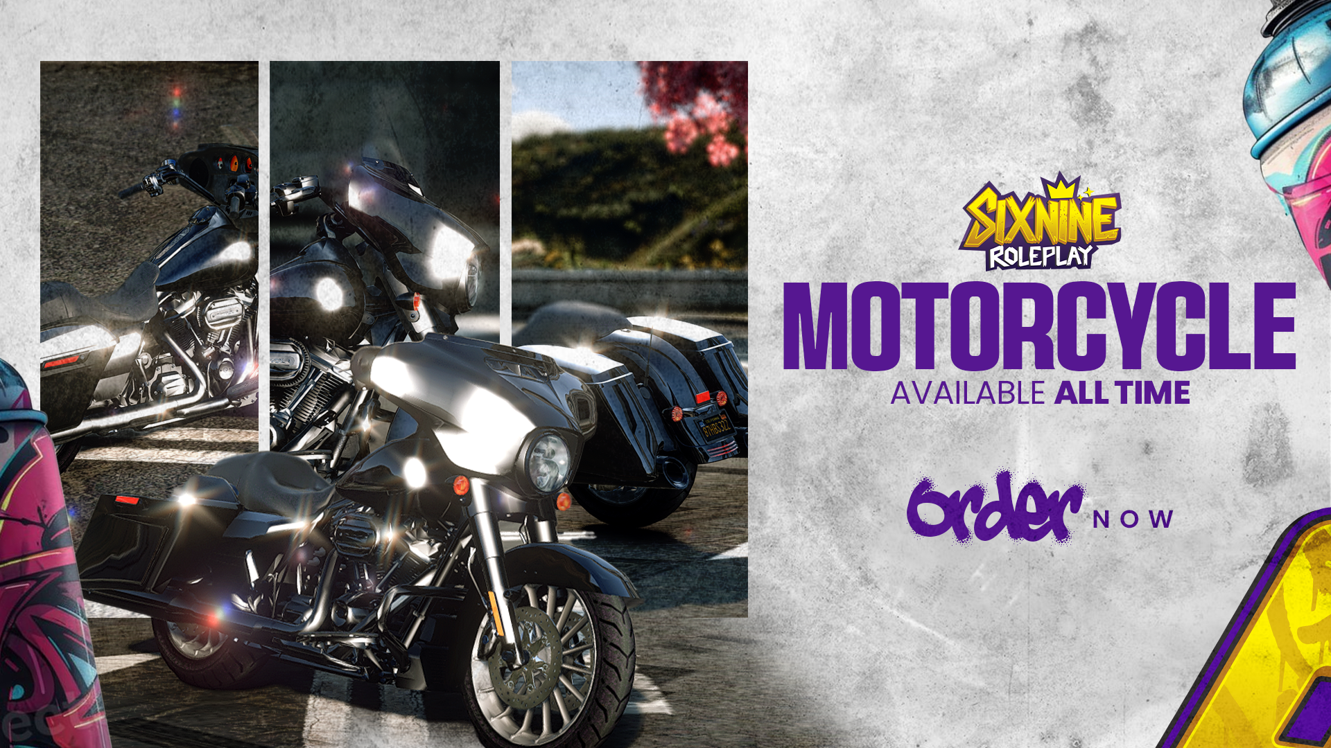 MOTORCYCLE 🛵 (AVAILABLE ALL TIME) image