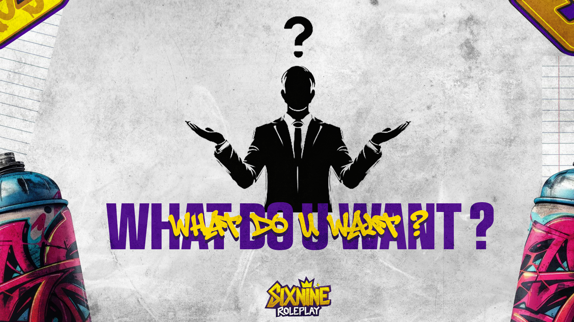 What do you want? image